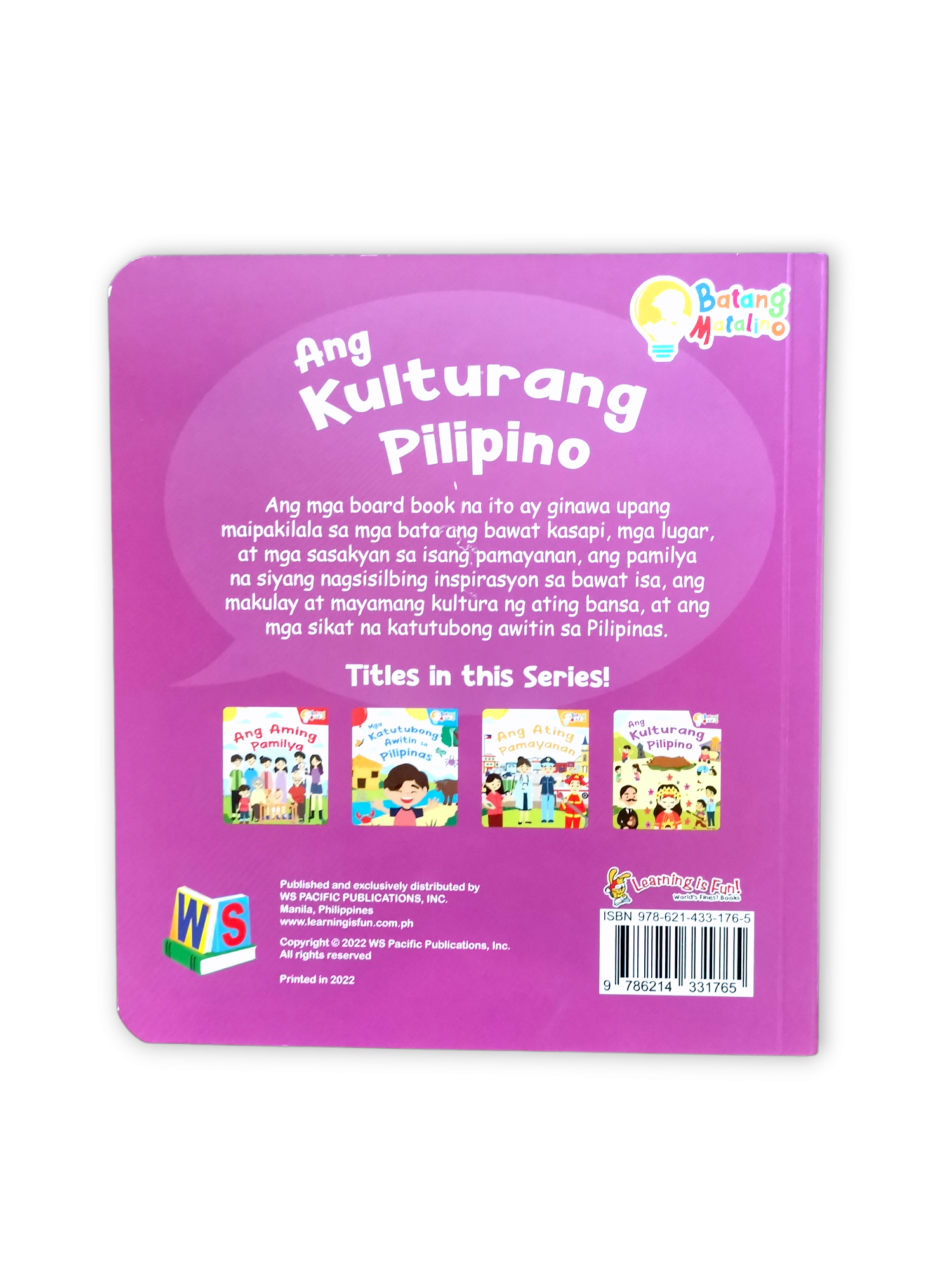 Makabayan - Barong Warehouse - VMWB7 - All About Filipino Culture for Kids (4 Book Bundle)