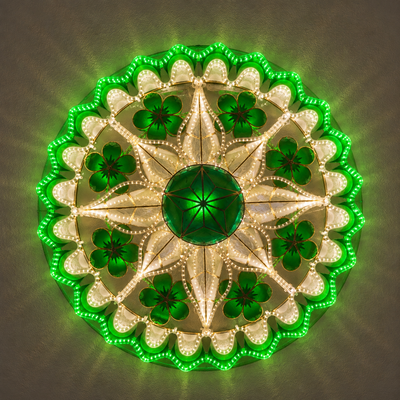 Green Tala Capiz Parol
