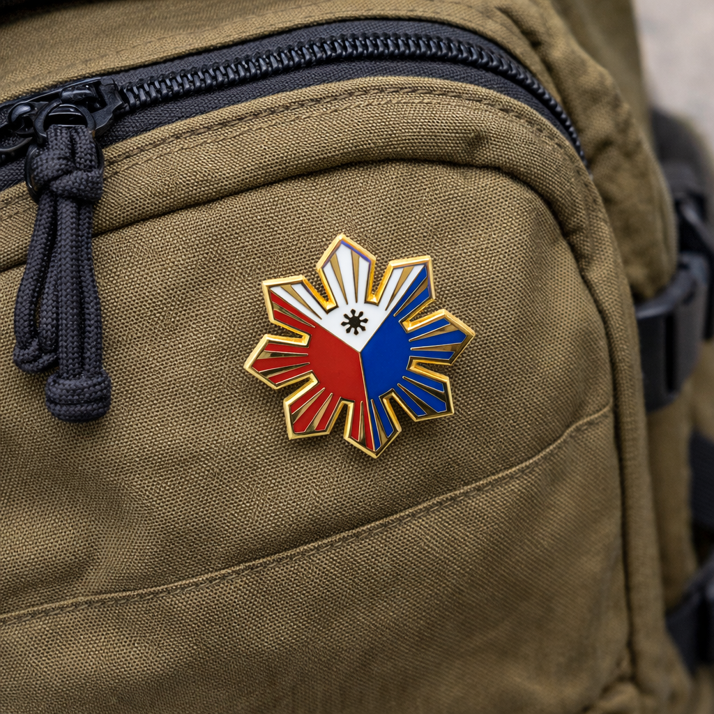 Philippine Sun Flag Enamel Pin