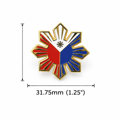 Philippine Sun Flag Enamel Pin