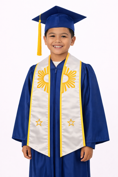 Philippine Sun Graduation Stole Original Design Child Size