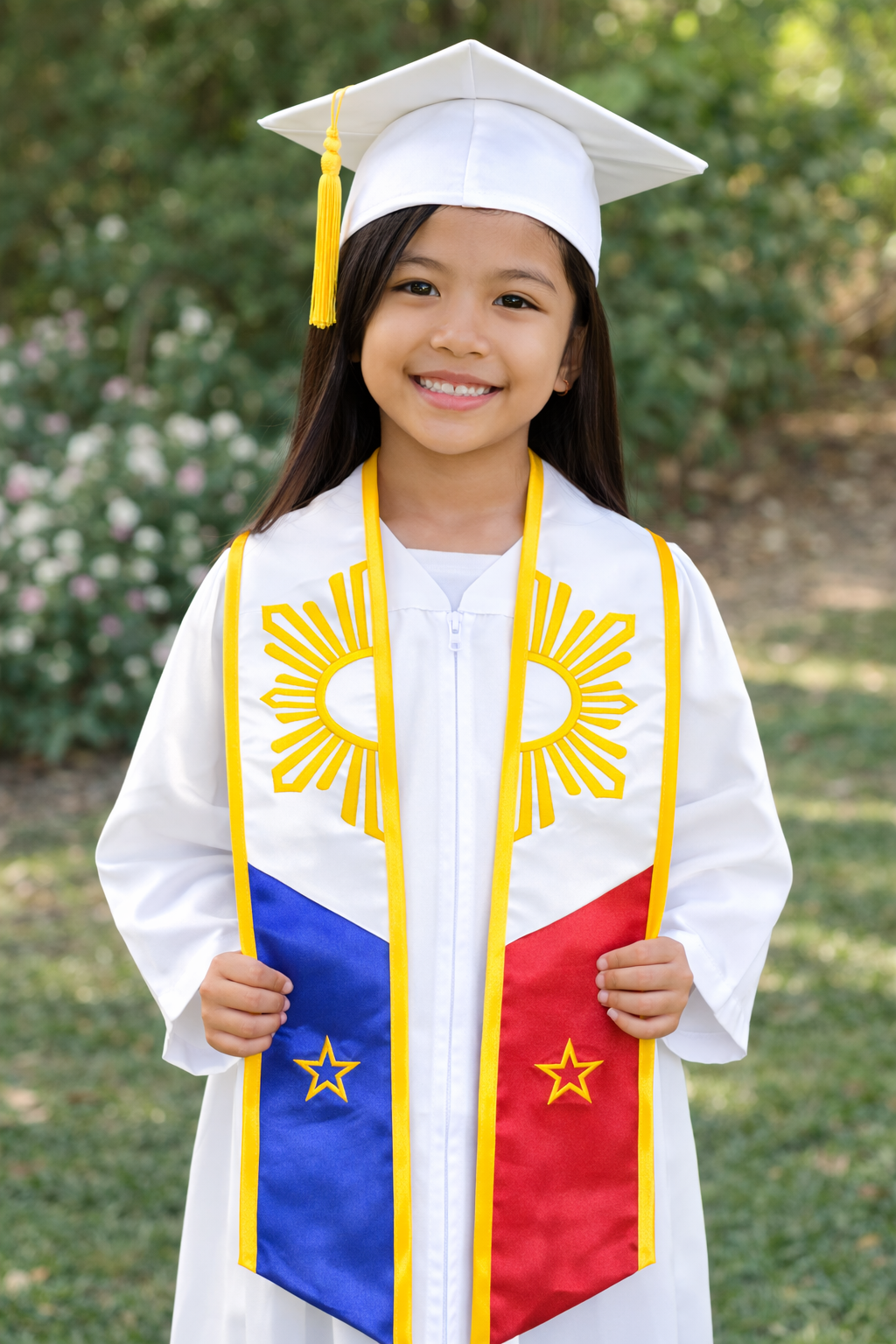 Philippine Sun Graduation Stole Original Design Child Size