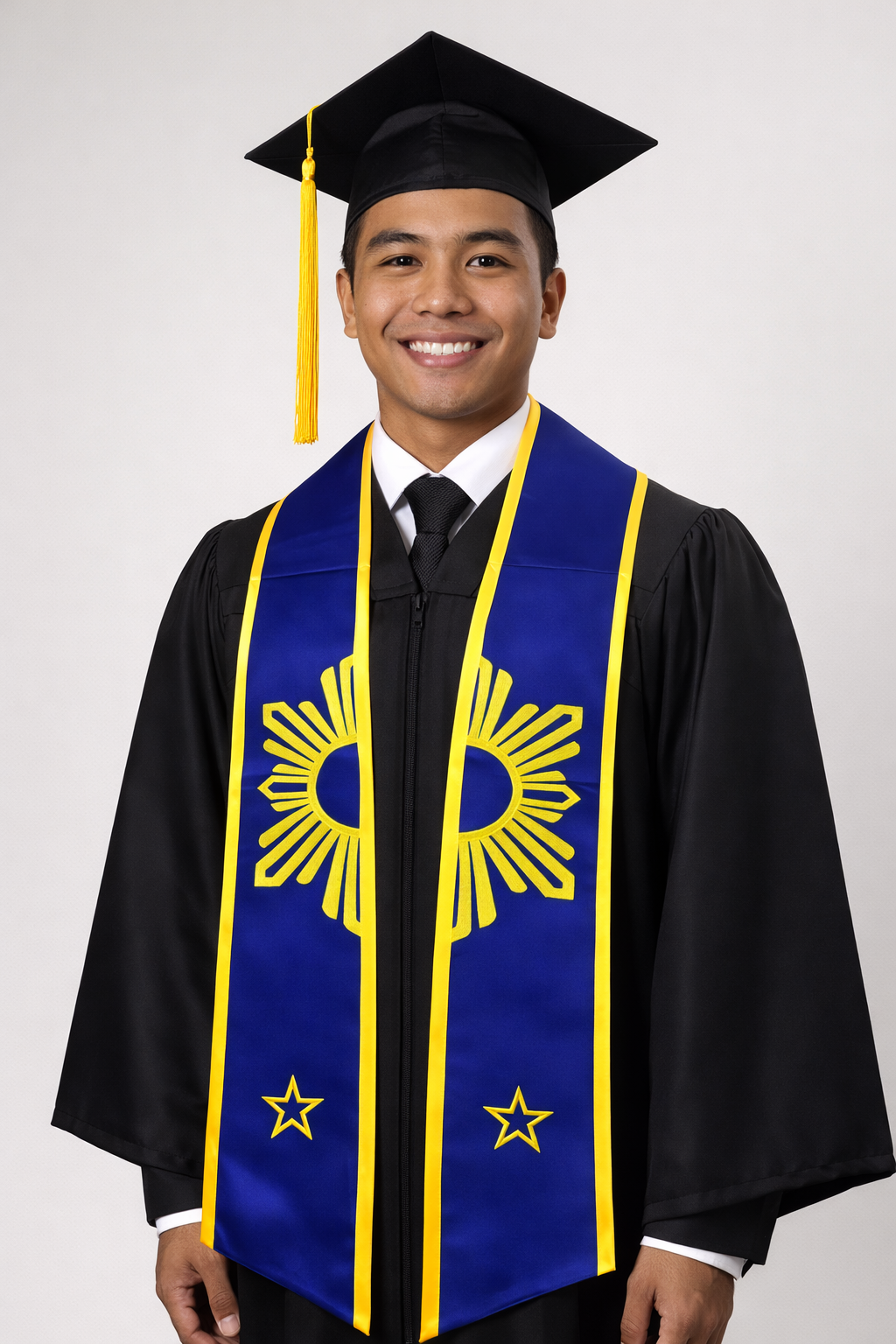 Philippine Sun Graduation Stole Original Design Adult Size