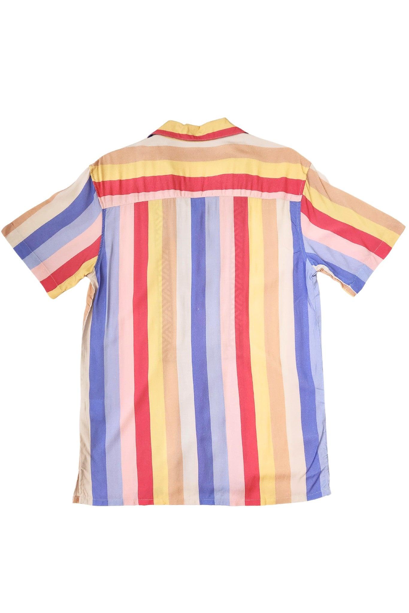 Barong Warehouse - MH05 - Hawaiian Barong Stripes - LIMITED - Short-Sleeve Polo Barong Tagalog