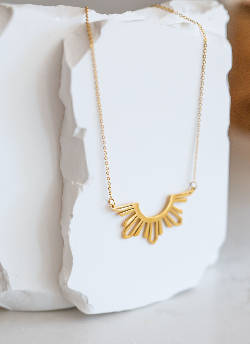 Philippine Half Sun Statement Necklace