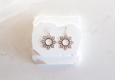 Philippine Sun Statement Dangle Earrings