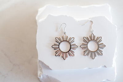 Philippine Sun Statement Dangle Earrings