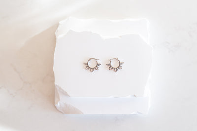 Philippine Sun Mini Hoop Earrings
