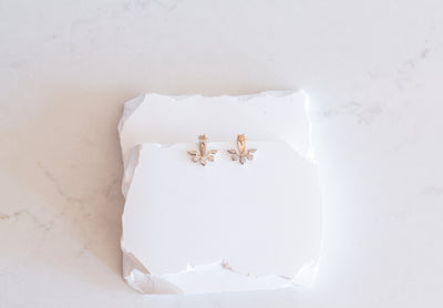 Filipino Sun & Star Adjustable Ear Jacket Earrings