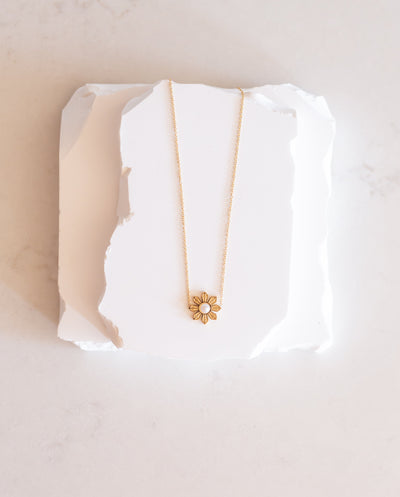 Philippine Sun and Pearl Necklace