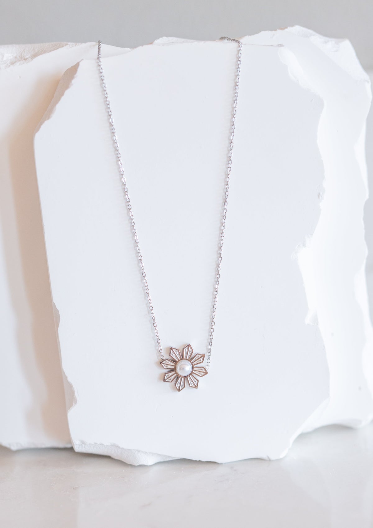 Philippine Sun and Pearl Necklace