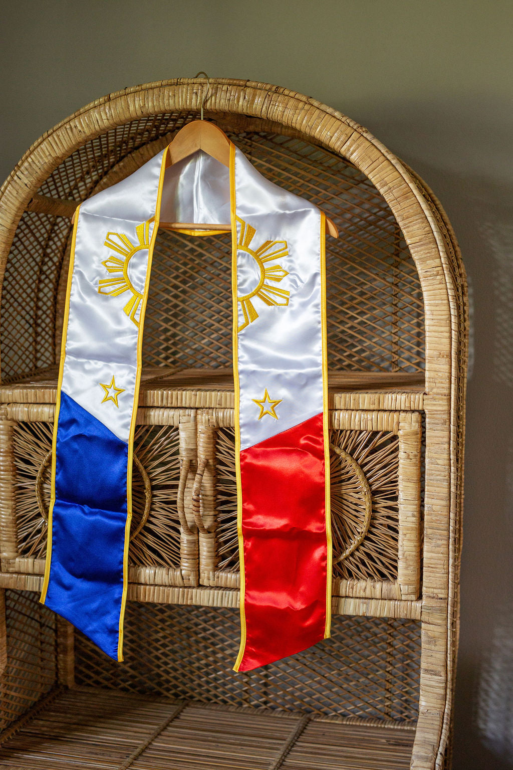 Philippine Sun Graduation Stole Original Design Adult Size