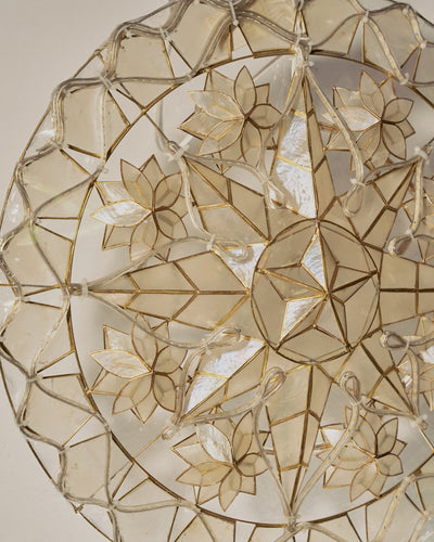 White Tala Capiz Parol (ST46)