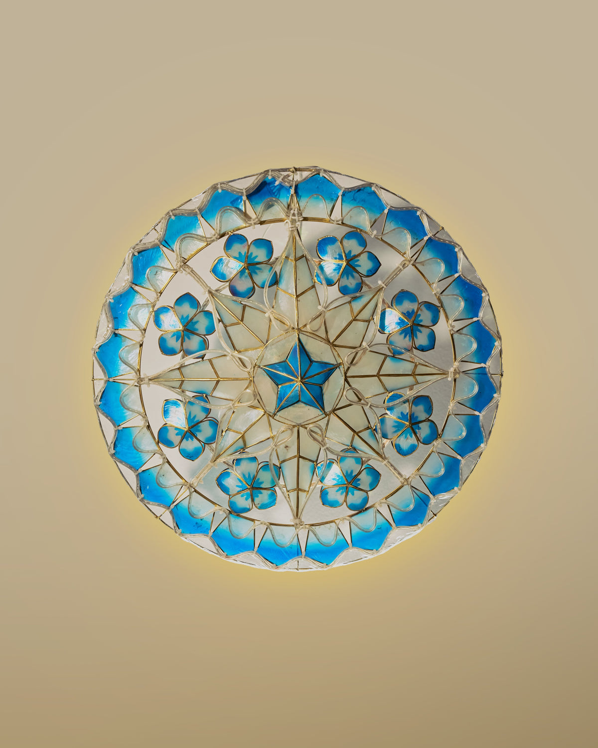 PREORDER Blue Tala Capiz Parol