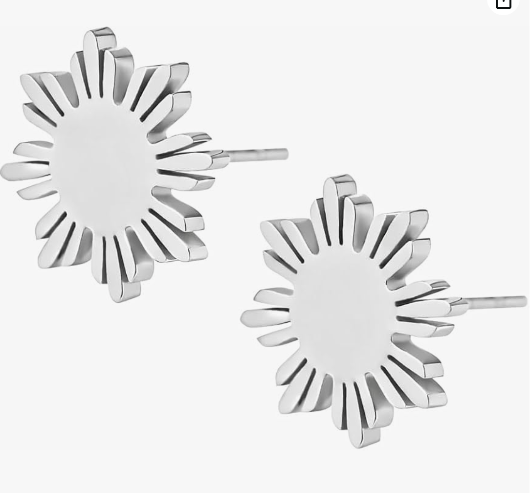 Original Philppine Sun Stud Earrings