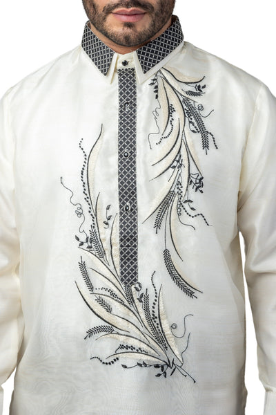 Barong Warehouse - CB05 - Couple's Barong - Matching Barong Tagalog & Filipiniana