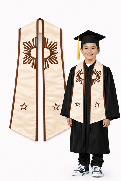 Philippine Sun Graduation Stole Original Design Child Size