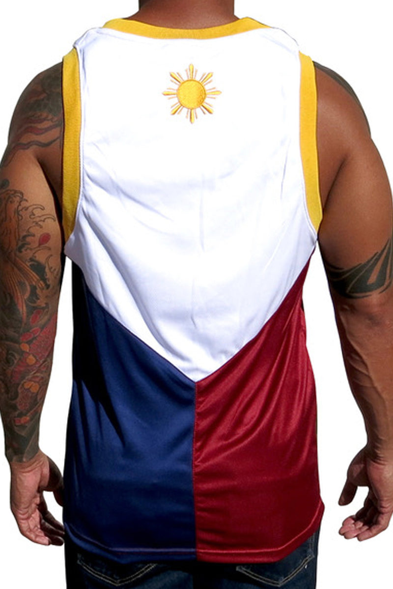 BARONG WAREHOUSE - Hacker Golf - VHG02 - Filipino Flag Basketball Jersey