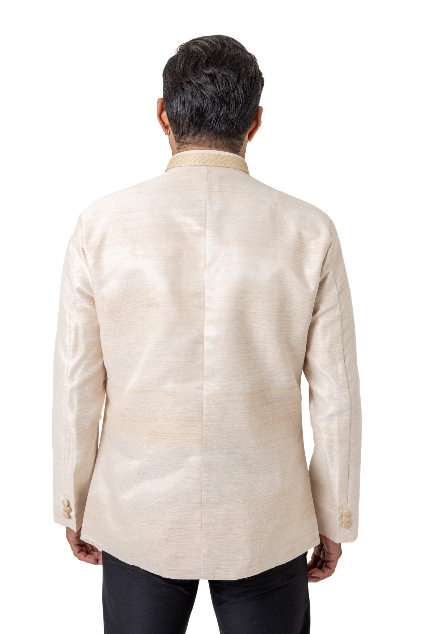 Barong Warehouse - MD07 - Barong Tagalog Coat Double-Collar