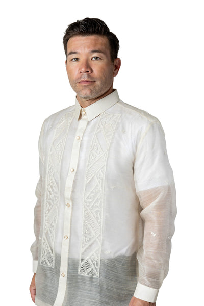 Barong Warehouse - MK02 - Silk Pina Barong Tagalog