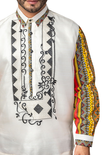 Barong Warehouse - MO42 - Organza Barong Tagalog with Lining Ethnic