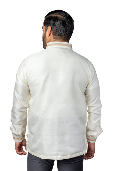 Barong Warehouse - MO44 - Organza Pina Barong Tagalog with Lining
