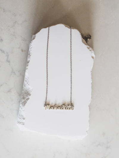 Mahal Kita "I love you" Tagalog Script Necklace