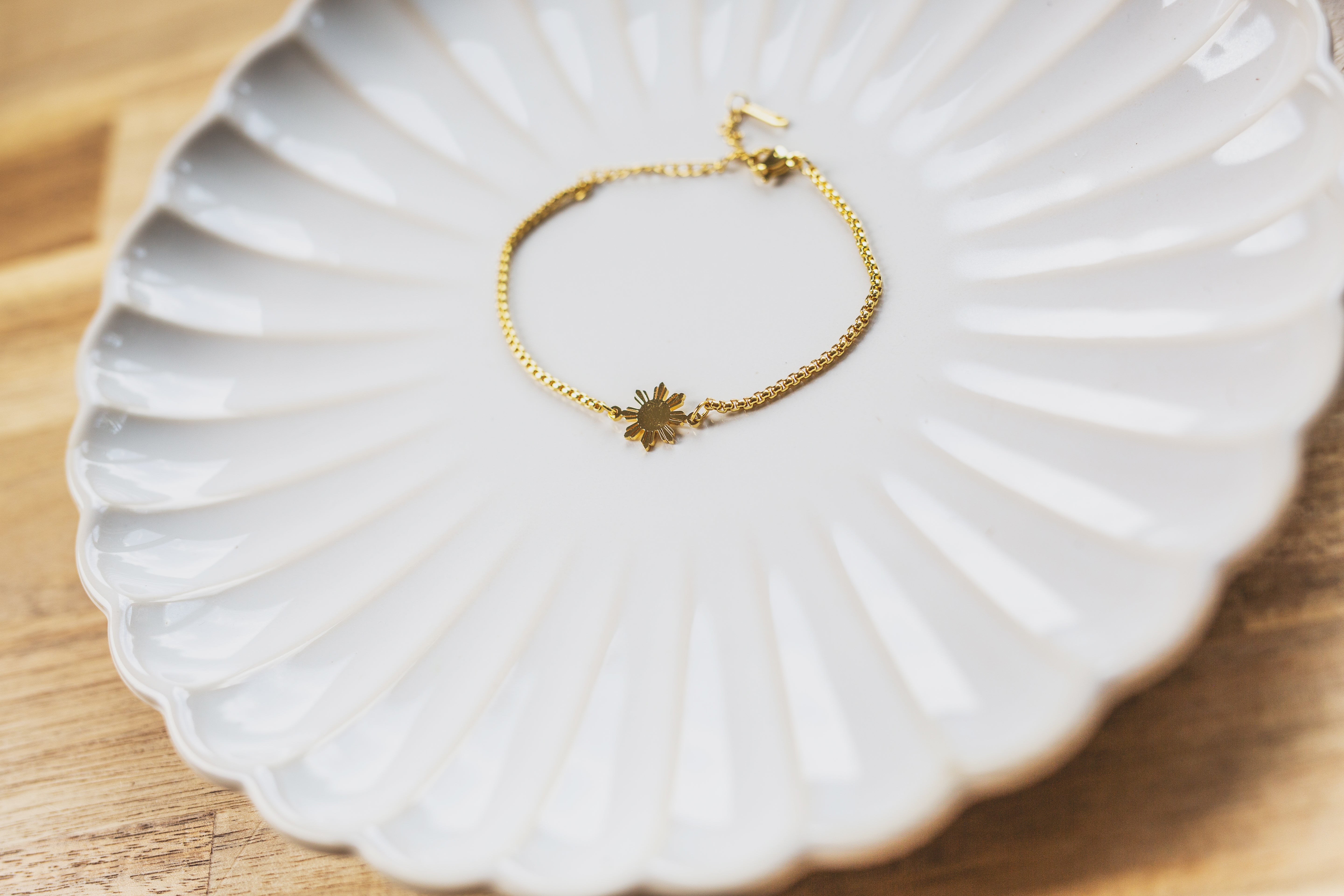 Philippine Sun Charm Bracelet