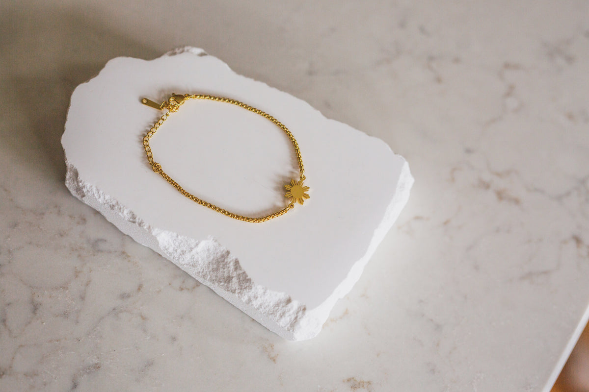 Philippine Sun Charm Bracelet