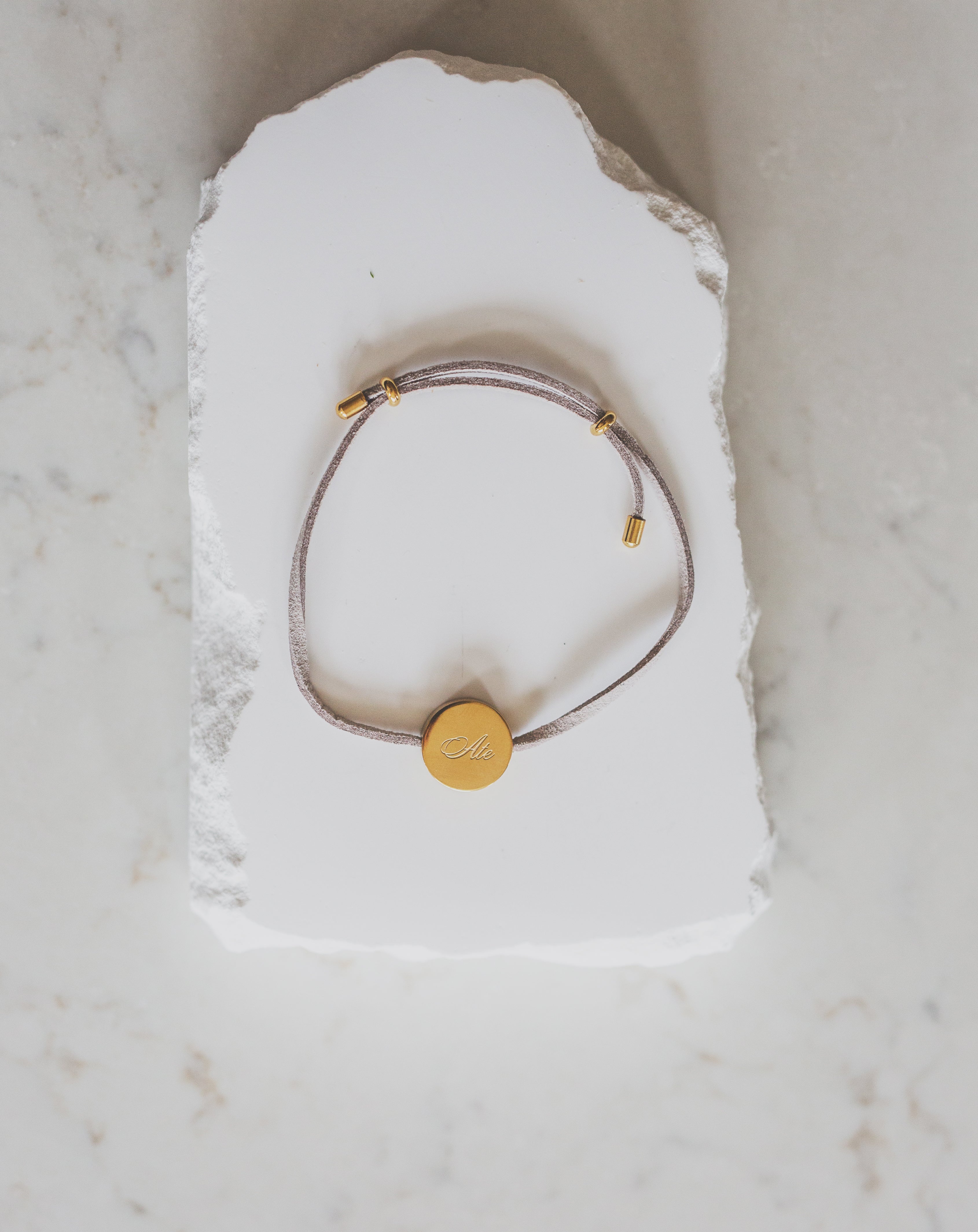 Ate Script Bracelet