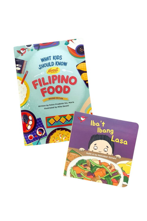 Makabayan Wear - Barong Warehouse - VMWB3 - Filipino Food for Kids (2 Book Bundle)