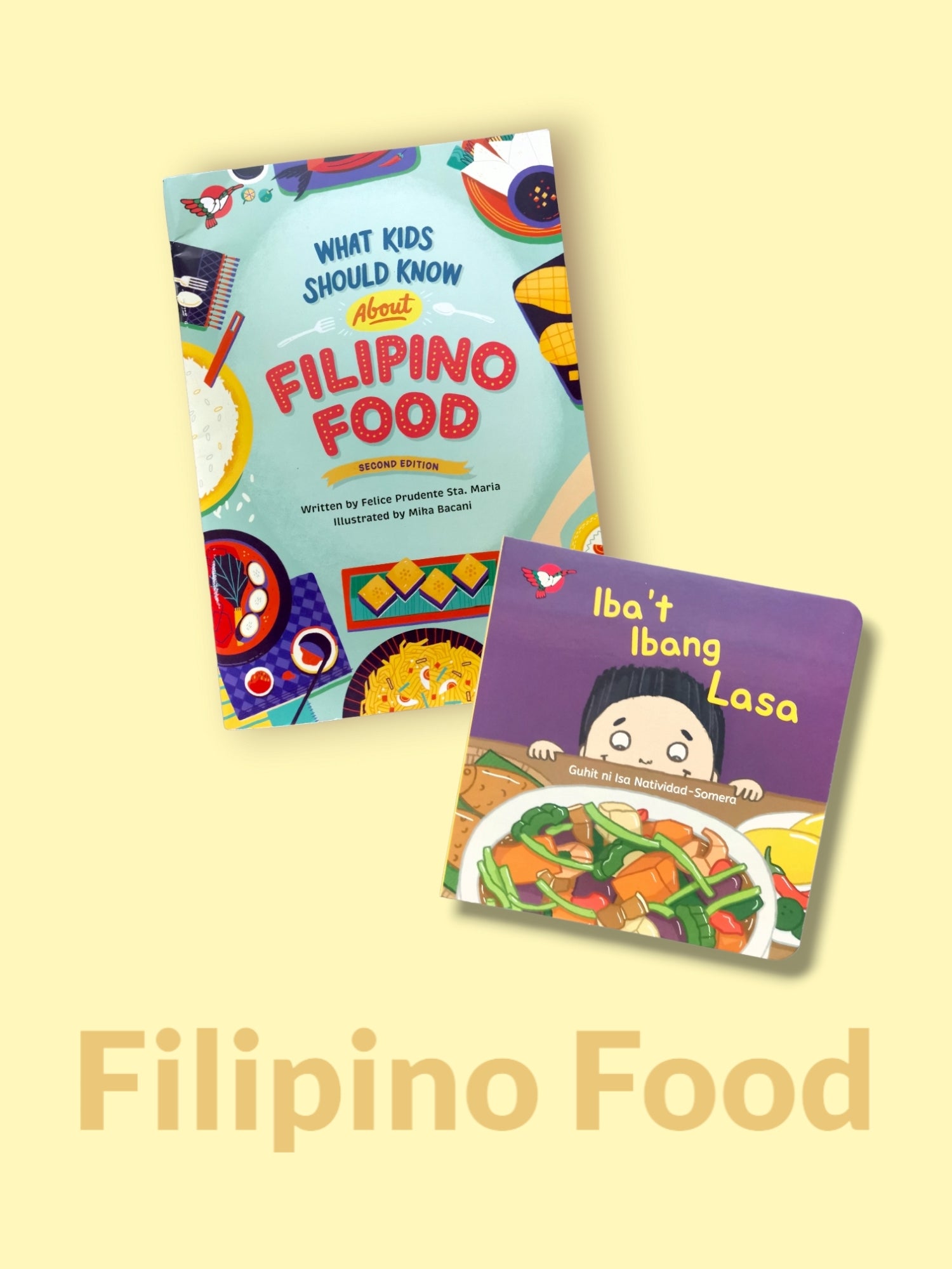 Makabayan Wear - Barong Warehouse - VMWB3 - Filipino Food for Kids (2 Book Bundle)