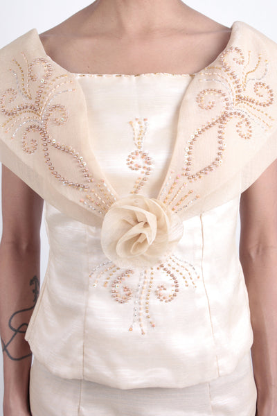 BARONG WAREHOUSE - WS05 - Baro't Saya Long Gown - Filipiniana