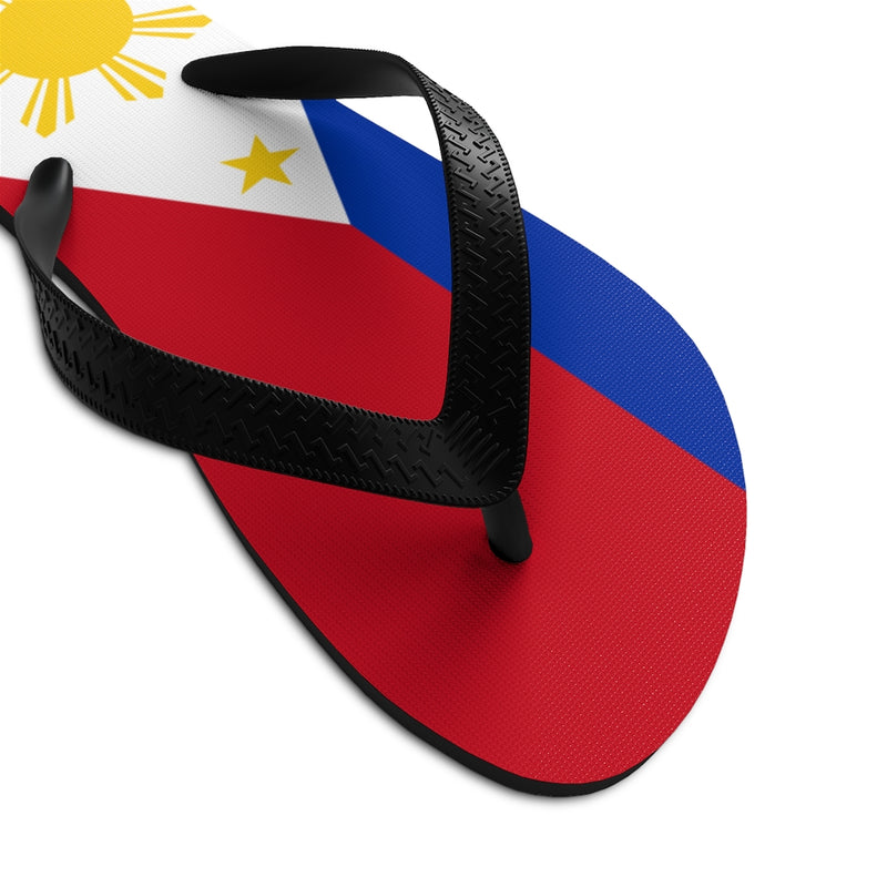 BARONG WAREHOUSE - Filipino Flag - Unisex Flip-Flops