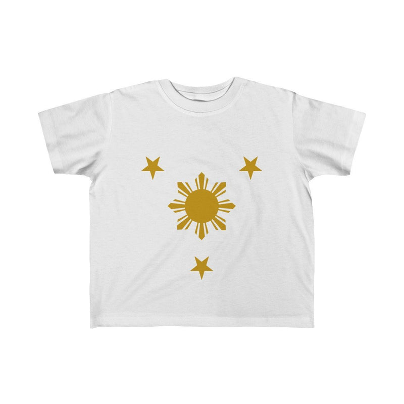 BARONG WAREHOUSE - Three Stars & Sun - Kids Fine Jersey Tee 5T-6T / White Clothes