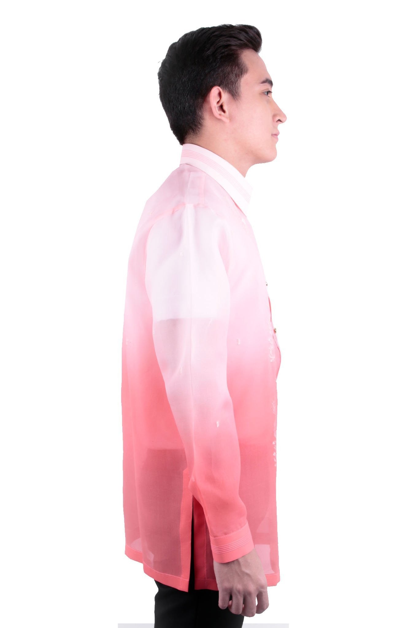 BARONG WAREHOUSE - MJ22 - Jusi Barong Tagalog Monochromatic Pomelo