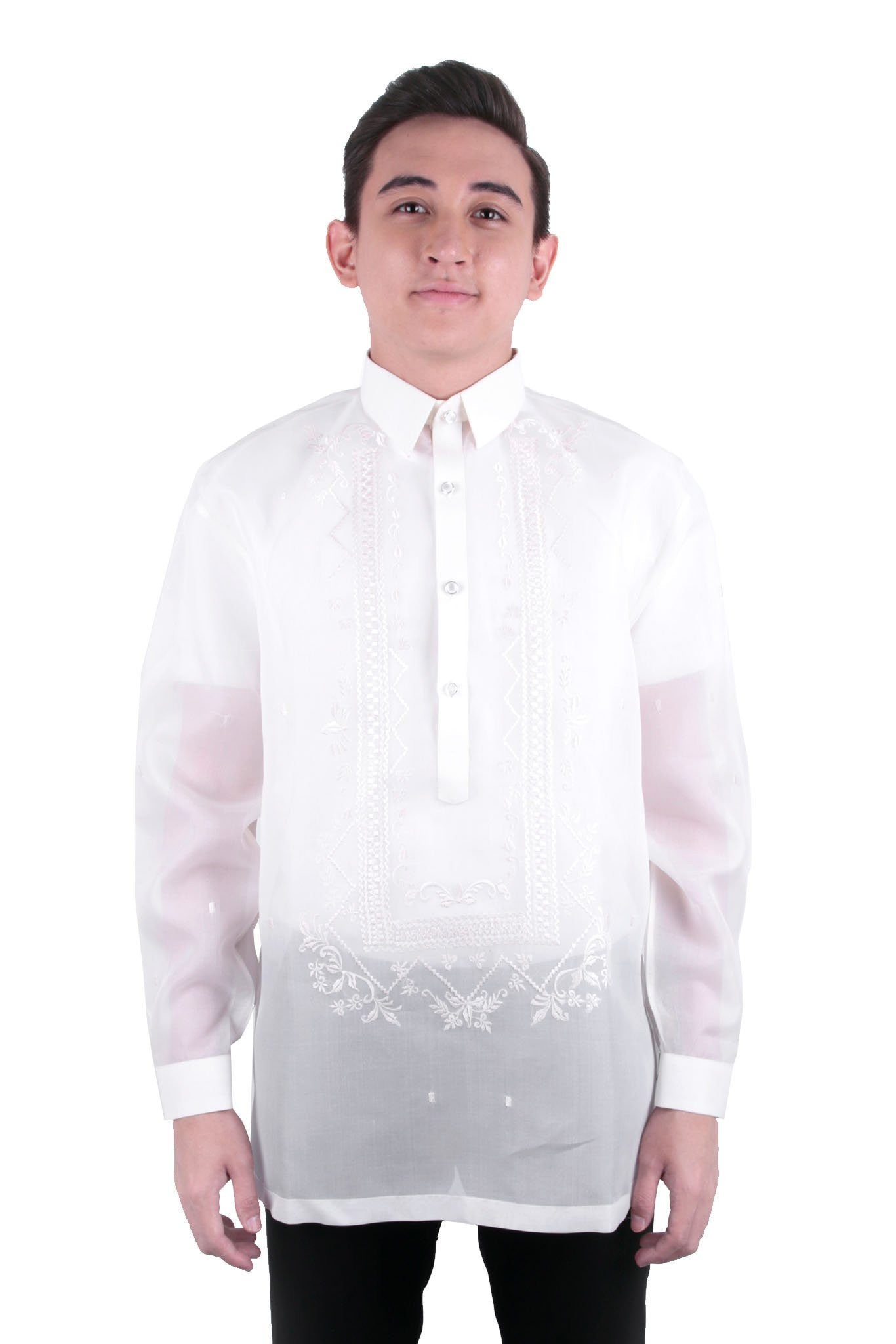 Buy White Barong Tagalog | Long & Short Sleeve