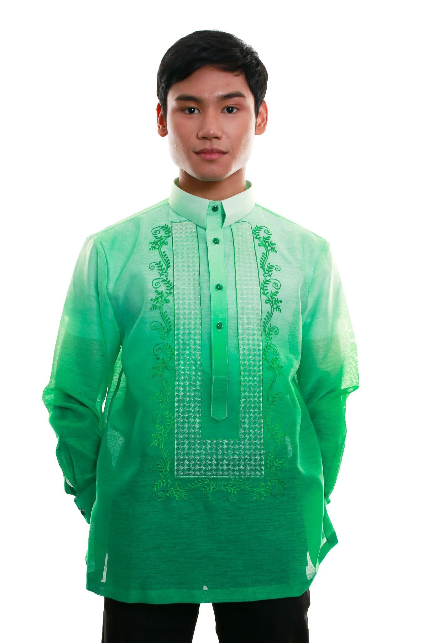 Formal Barong Tagalog Full Body | escapeauthority.com