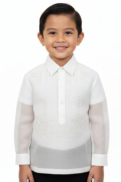BARONG WAREHOUSE - BO02 - Boys' Organza Barong Tagalog