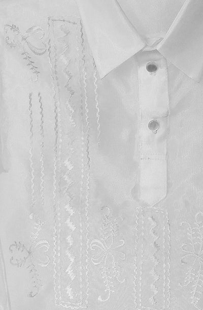 BARONG WAREHOUSE - BO02 - Boys' Organza Barong Tagalog
