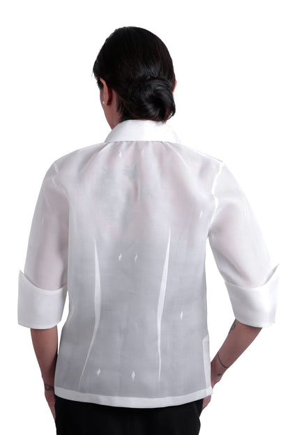BARONG WAREHOUSE - WJ01 - Women's Barong Tagalog Jusi - Filipiniana