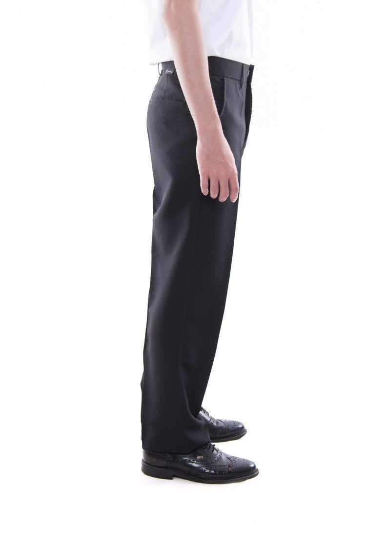BARONG WAREHOUSE - MP01 Mens Basic Formal Slacks Black Pants