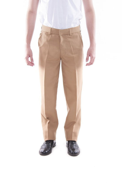 BARONG WAREHOUSE - MP04 - PRE-ORDER - Men's Regular Fit Wool Slacks Tan
