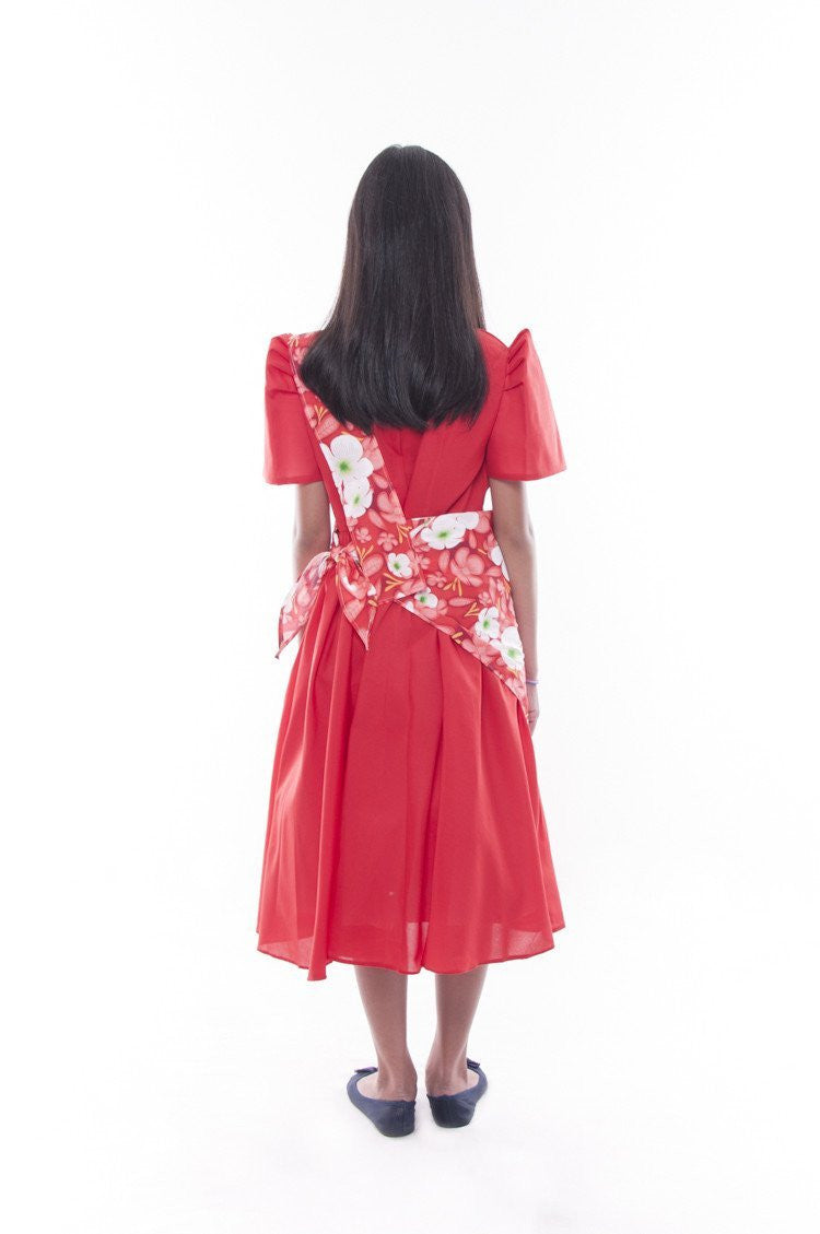 BARONG WAREHOUSE - GS03 - Girls' Balintawak Gina Dress