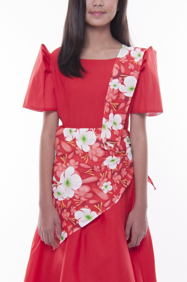 BARONG WAREHOUSE - GS03 - Girls' Balintawak Gina Dress