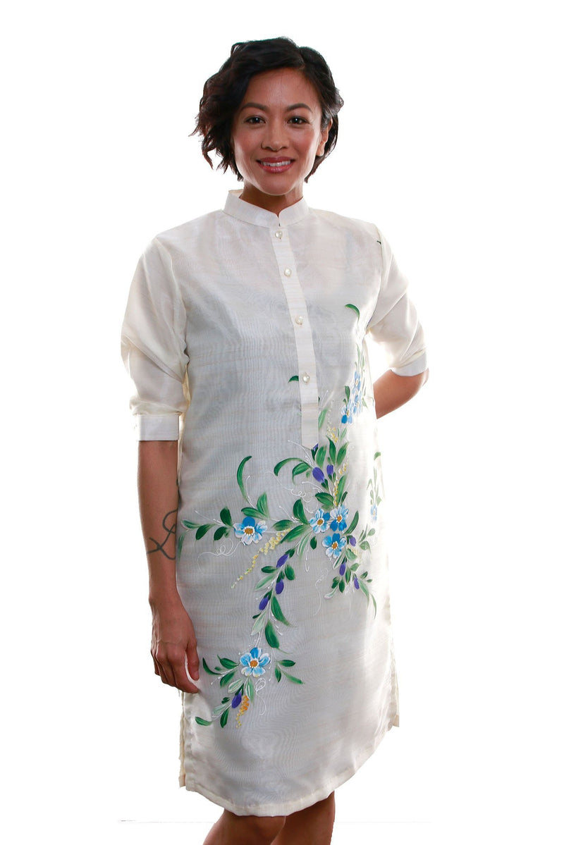BARONG WAREHOUSE - WV04 - MADE-TO-ORDER - Barong Tagalog Dress - Filipiniana