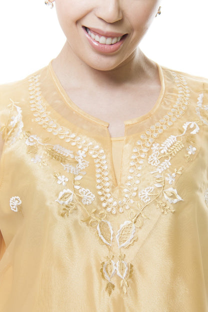 BARONG WAREHOUSE - WK03 - Classic Kimona Gold - Filipiniana