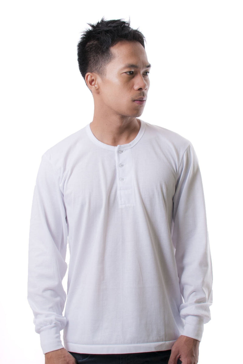 BARONG WAREHOUSE - MUL1 - Camisa de Chino - Long-Sleeve - White