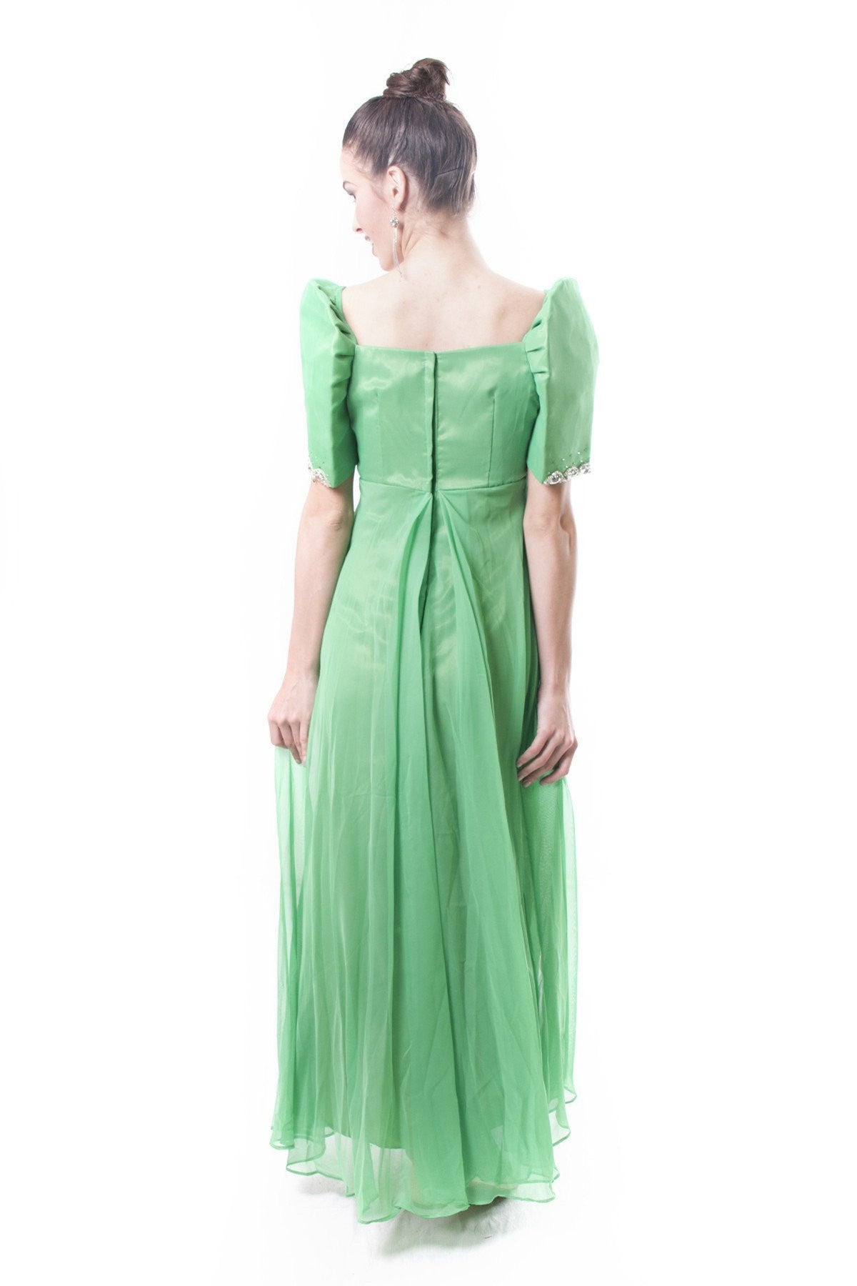 Green filipiniana hotsell