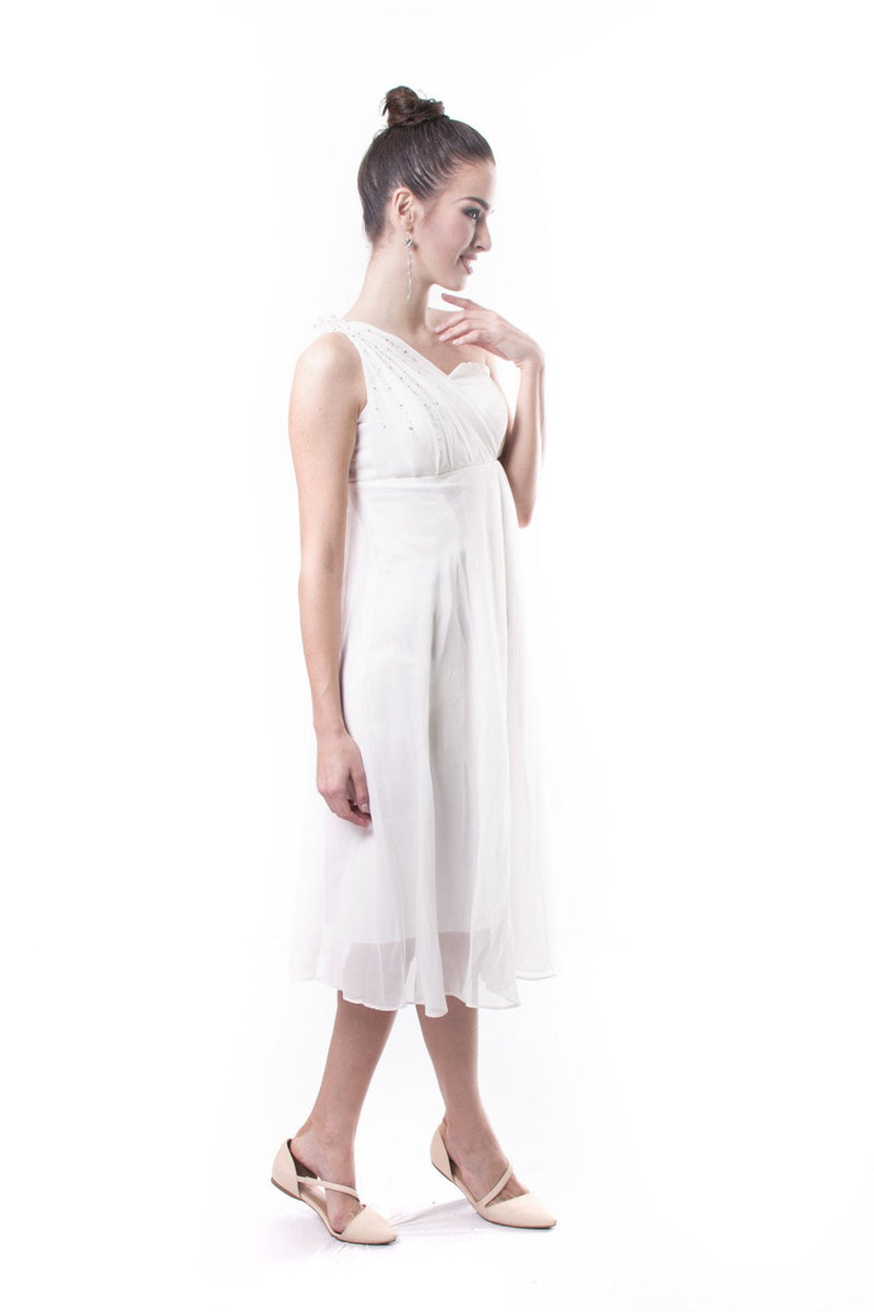 BARONG WAREHOUSE - WD11 Venus Chiffon Midi Dress